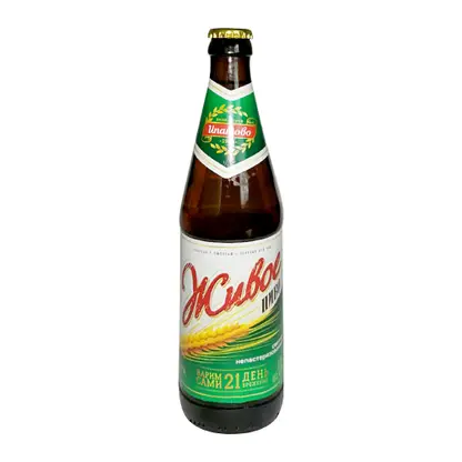 Пиво Ипатовское Живое светлое фильтрованное непастеризованное 4% 450мл