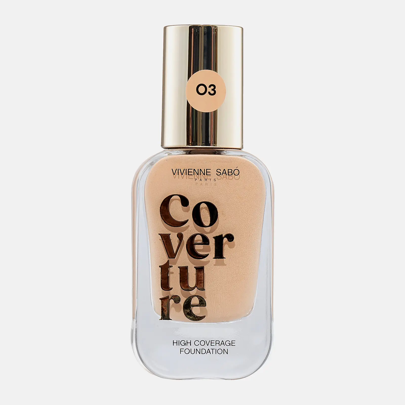 Плотный тональный крем для лица тон 03 Vivienne Sabo Coverture