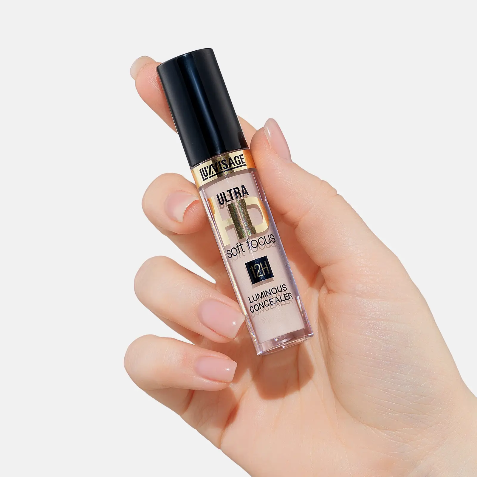 Светоотражающий консилер для лица тон 12 Nude Luxvisage