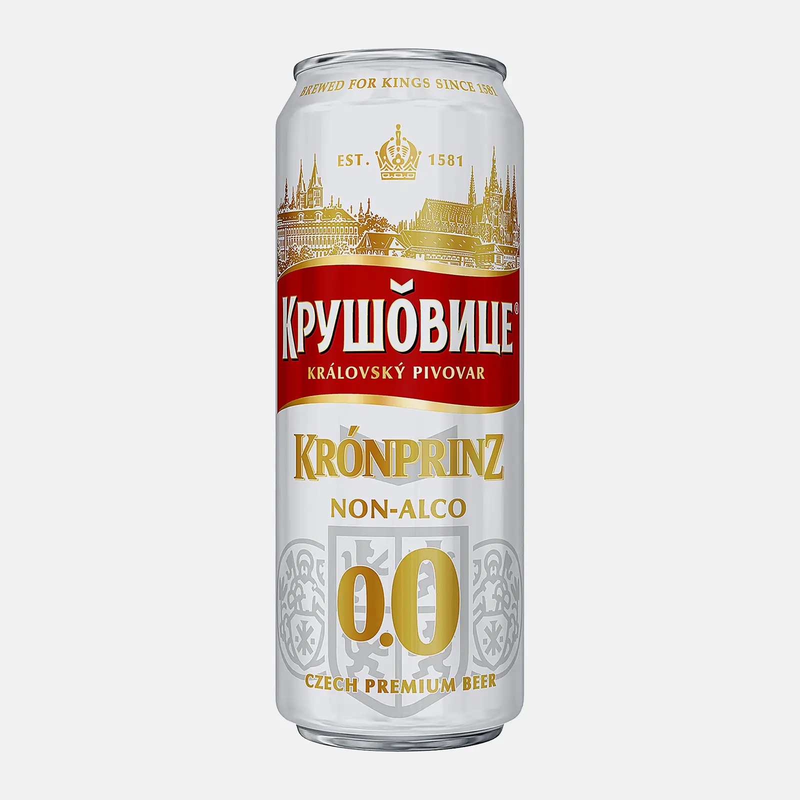 Изображение товара Безалкогольный пивной напиток Krusovice 430 мл жестяная банка Россия