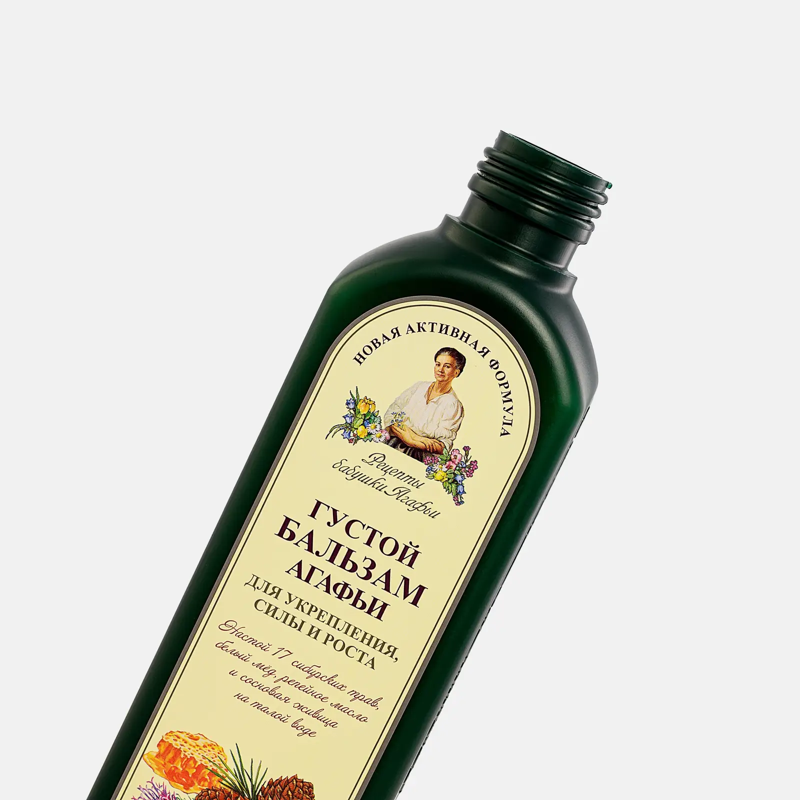 Бальзам для волос Рецепты бабушки Агафьи Густой для укрепления и силы 350мл