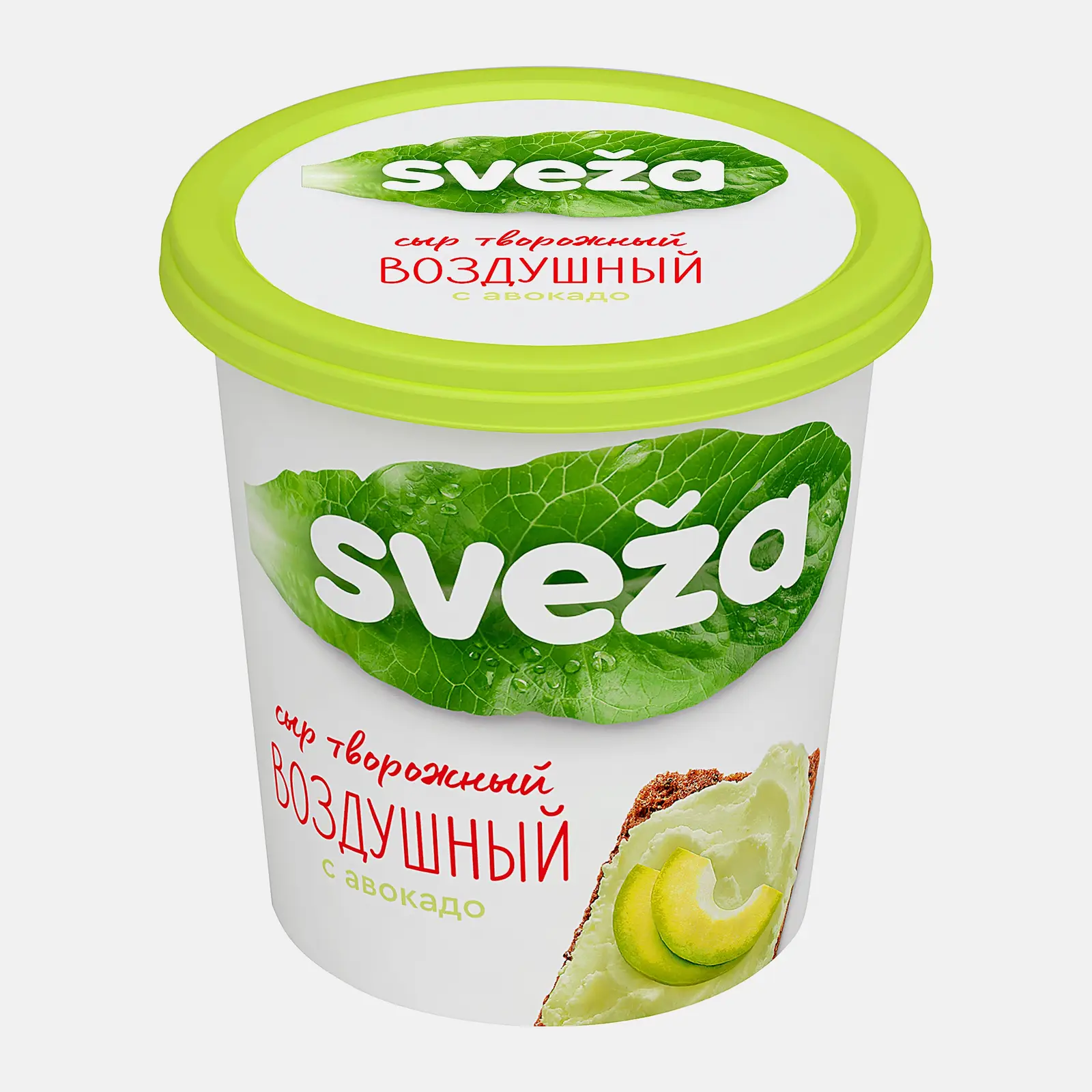 Изображение товара Сыр творожный с авокадо Sveza 150г натуральный и полезный продукт