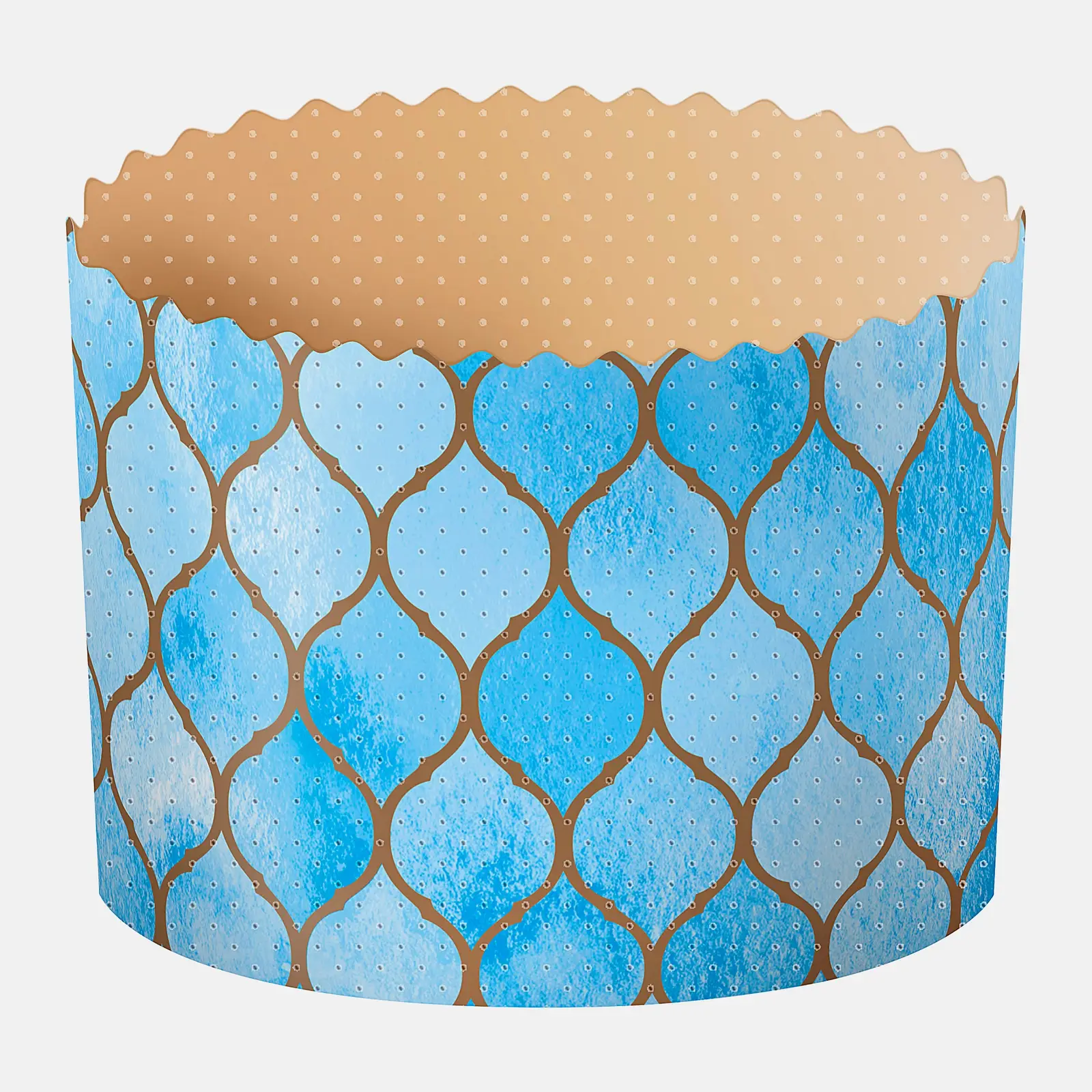 Изображение товара Формы для куличей цветные 12.4*9см 2шт