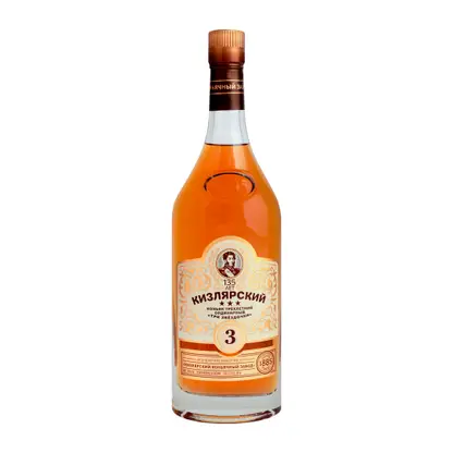 Изображение товара Коньяк Три звездочки Российский 3 года 40% 500мл