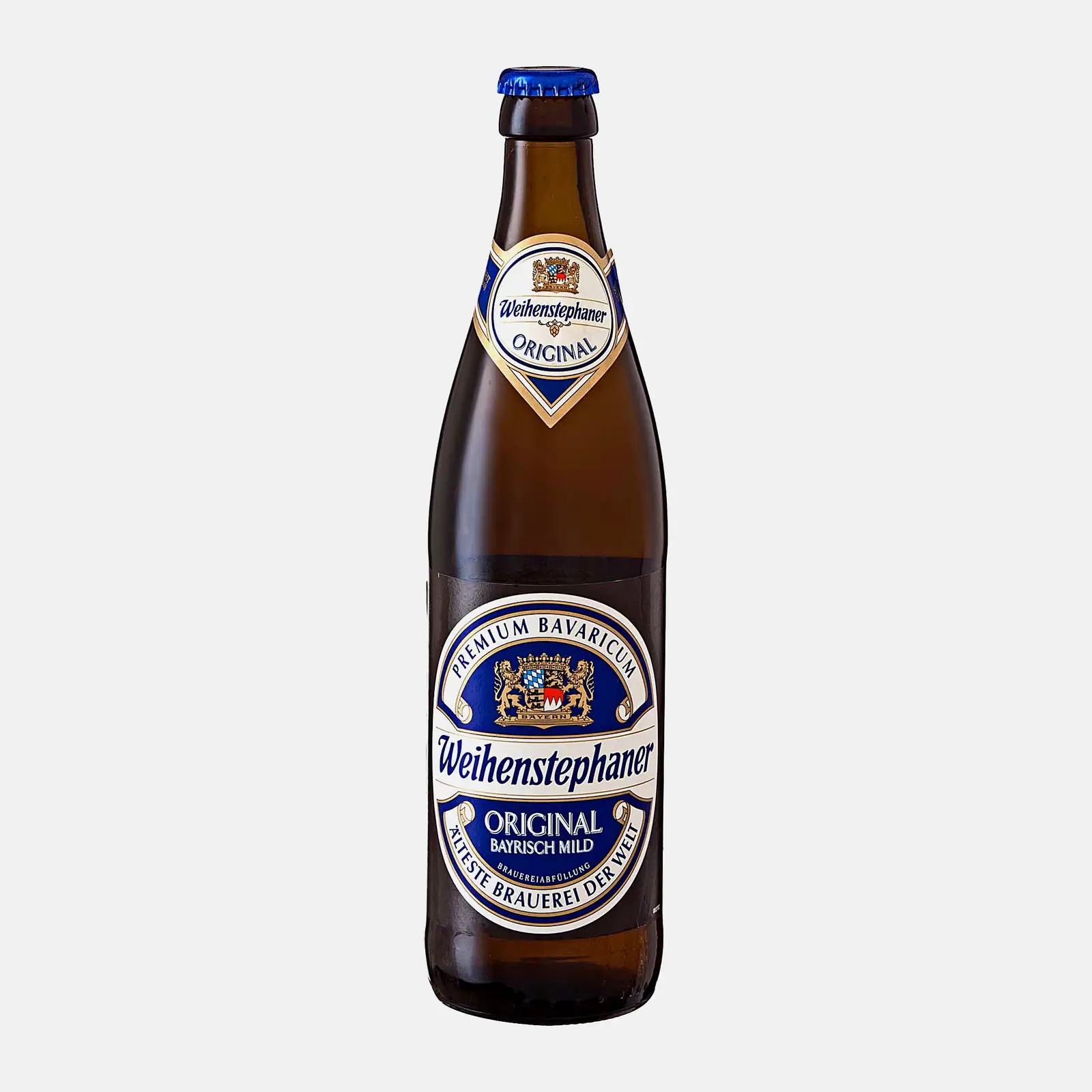 Пиво Weihenstephaner Original Helles светлое фильтрованное 5.1% 500мл