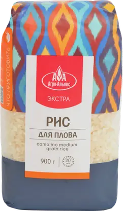 Рис Агро-альянс для плова 900г