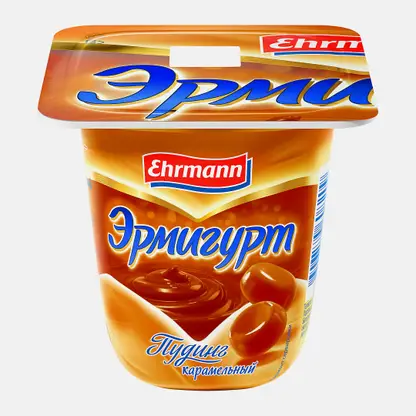 Пудинг Ehrmann Эрмигурт Карамельный 3% 100г