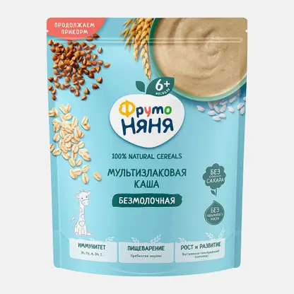 Каша мультизлаковая безмолочная Фрутоняня 190г
