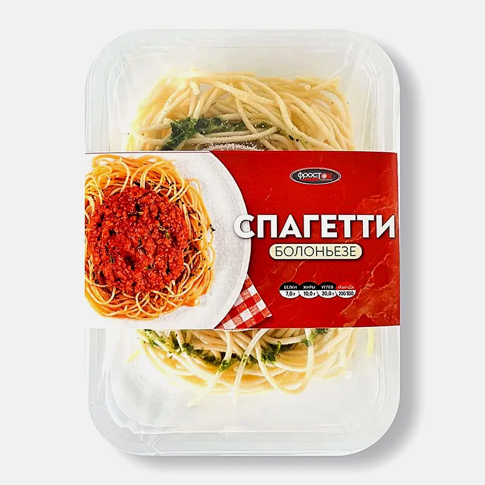 Изображение товара Спагетти Болоньезе Фросток 270г