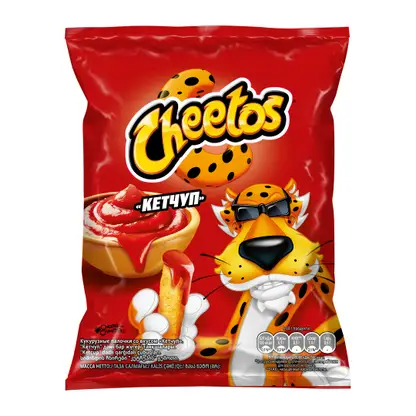 Изображение товара Кукурузные палочки Cheetos Кетчуп 50г