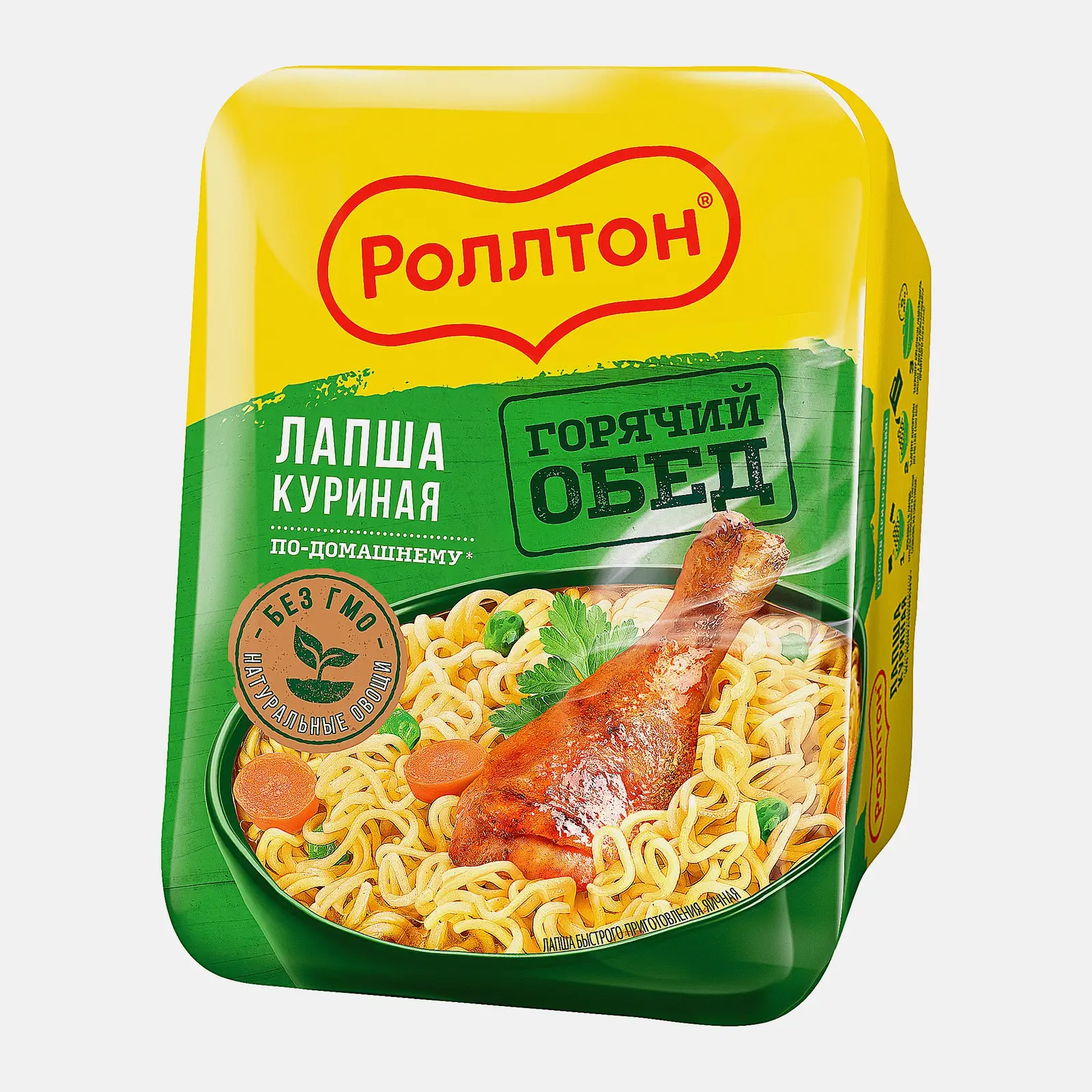 Изображение товара Вермишель быстрого приготовления Роллтон Куриная по-домашнему 90г