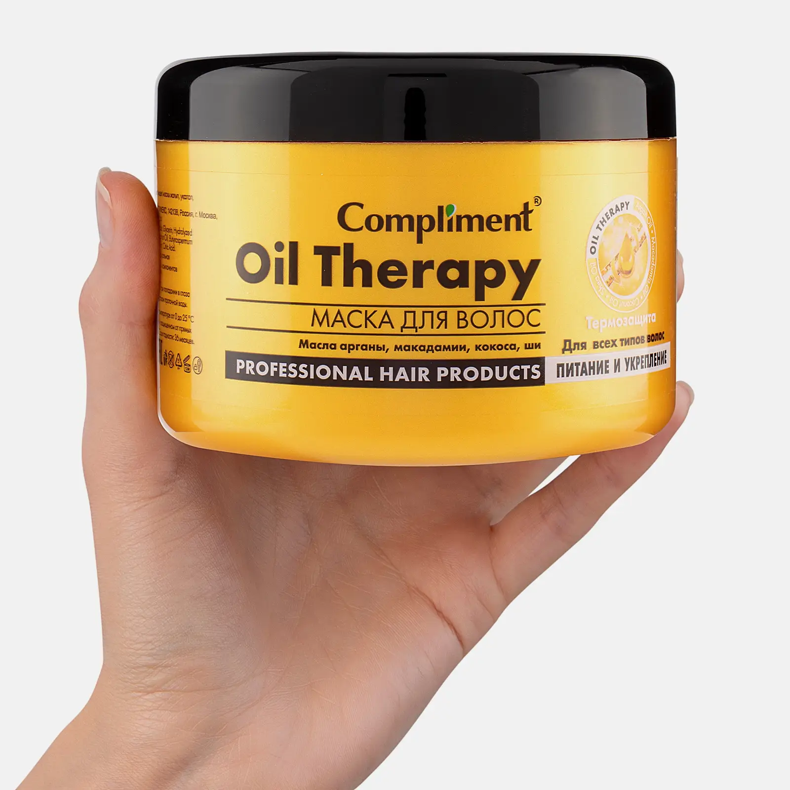 Маска для волос Compliment Oil Therapy Питание и укрепление 500мл
