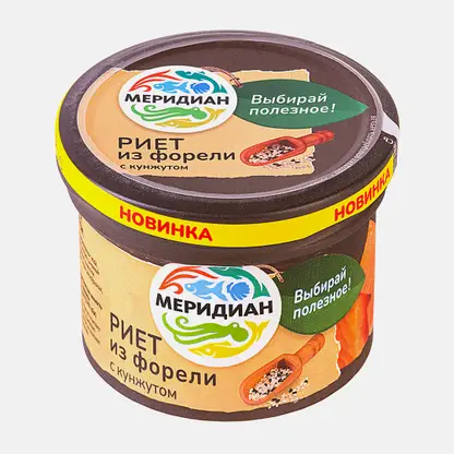 Риет из форели Меридиан с кунжутом 100г