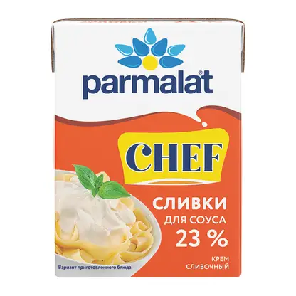 Изображение товара Сливки Parmalat для соуса ультрапастеризованные  23% 200г
