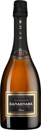 Изображение товара Игристое вино Балаклава Pinot Noir розовое Брют 0.75л 12%