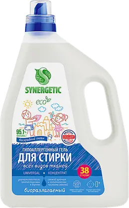 Гель для стирки Synergetic Universal Бескрайний океан 2.28л