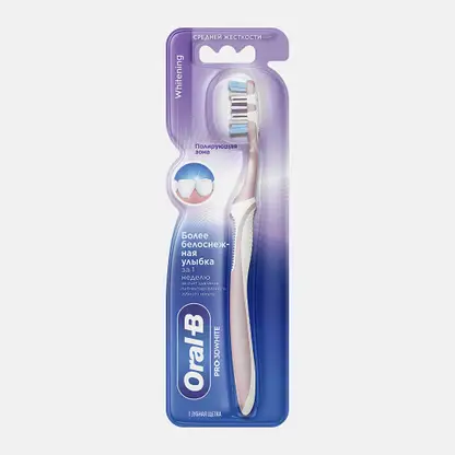 Зубная щетка Oral-B Pro 3D White 40 Отбеливание