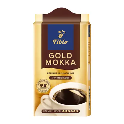 Изображение товара Кофе молотый Tibio/Tchibo Gold Мokka натуральный 250г