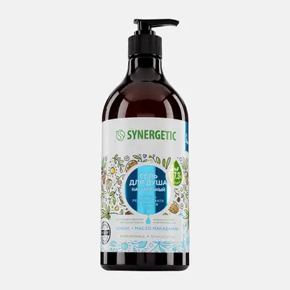 Гель для душа Synergetic Кокос и масло макадамии 750мл
