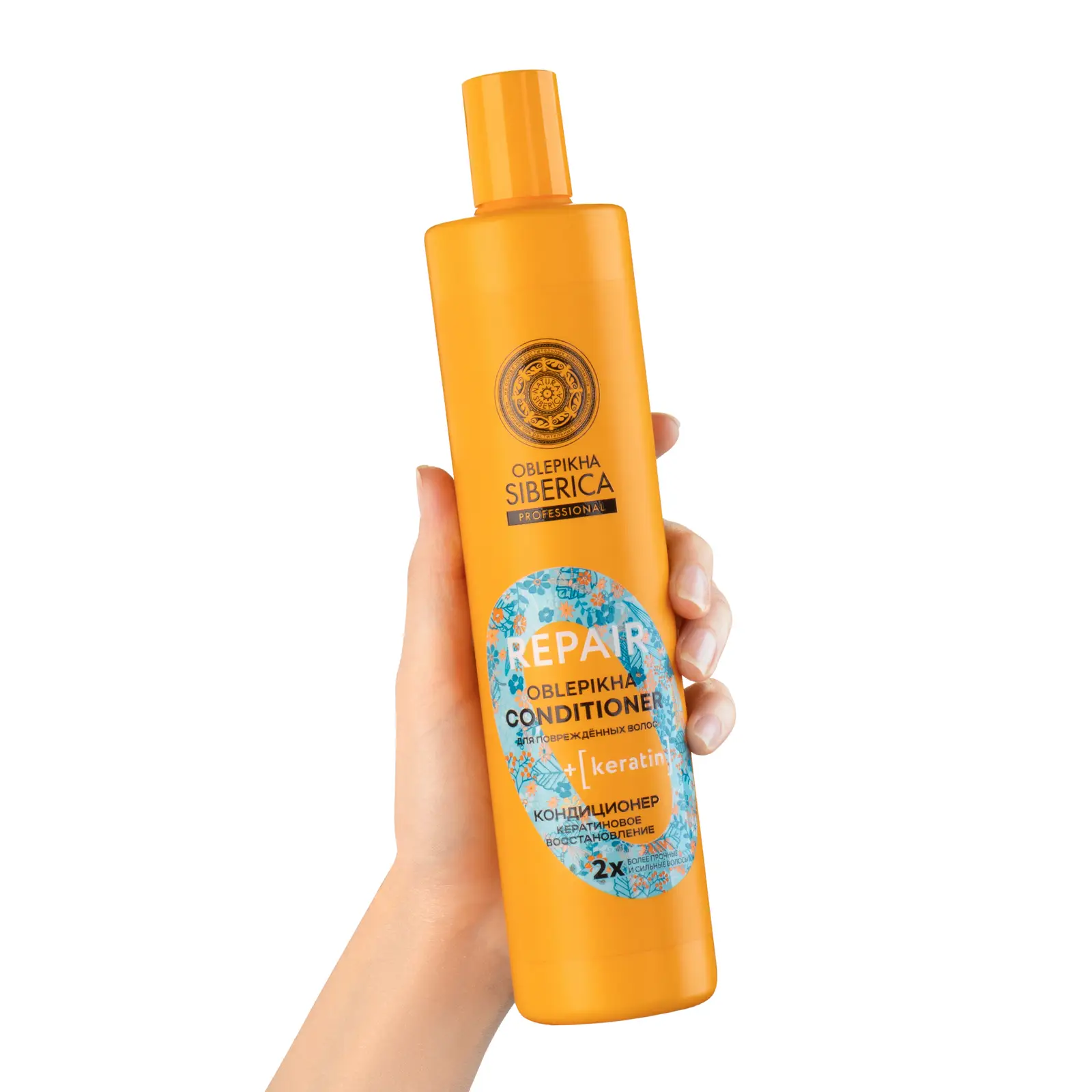 Кондиционер Natura Siberica Oblepikha SPR кератиновое восстановление 500м