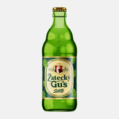 Пиво светлое фильтрованное пастеризованное Zatecky Gus 4.6% 450мл