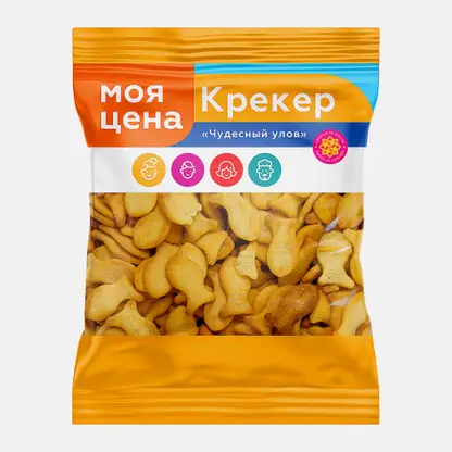 Крекер Чудесный улов Моя цена 250г
