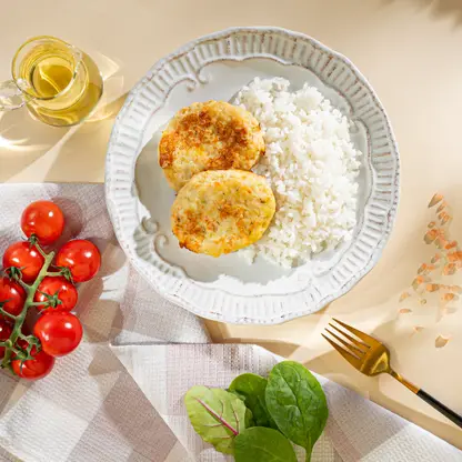 Изображение товара Рыбные котлеты с рисом Братья Караваевы 250г