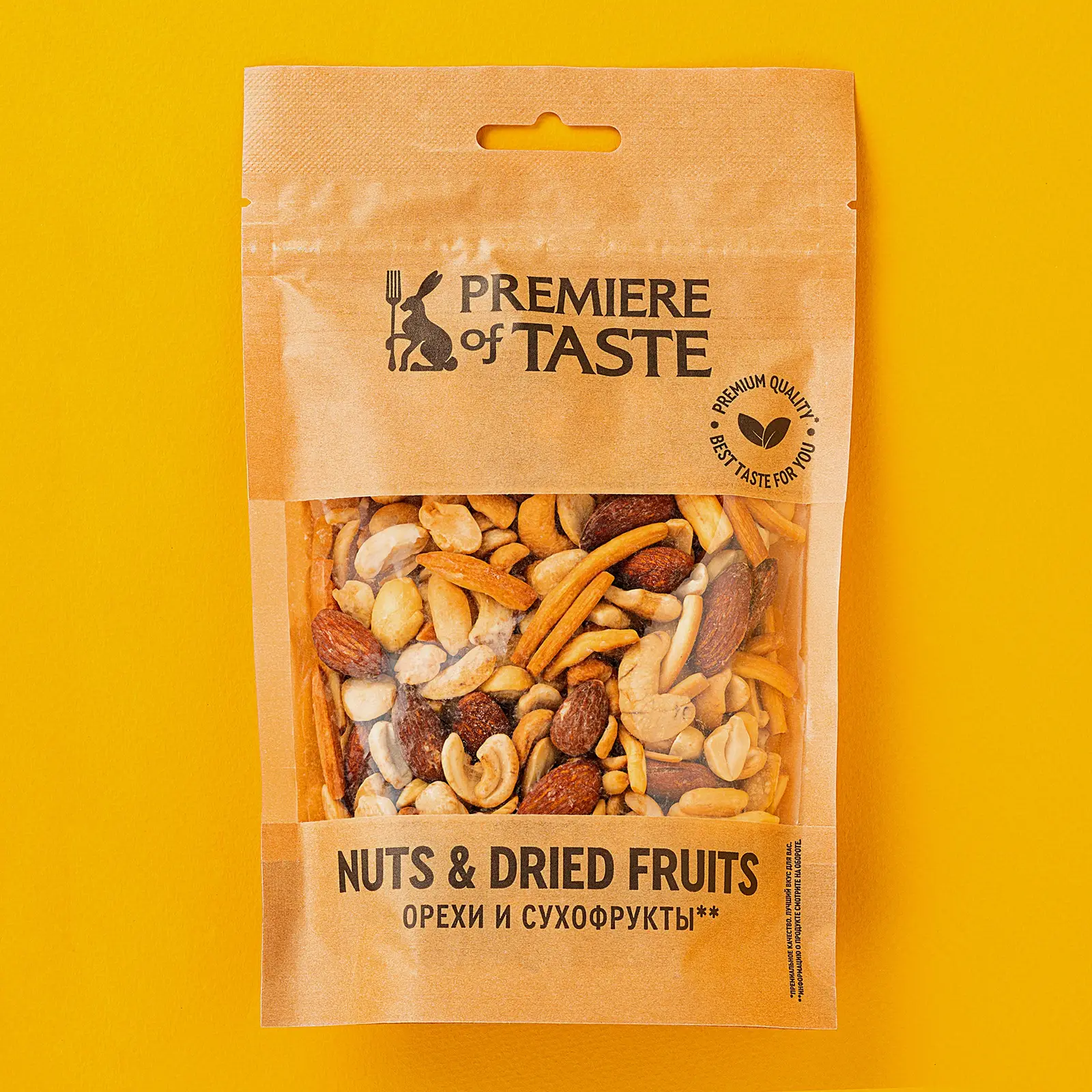 Ореховый коктейль с сыром Premiere of taste 130г Ореховый коктейль с сыром Premiere of taste 130г