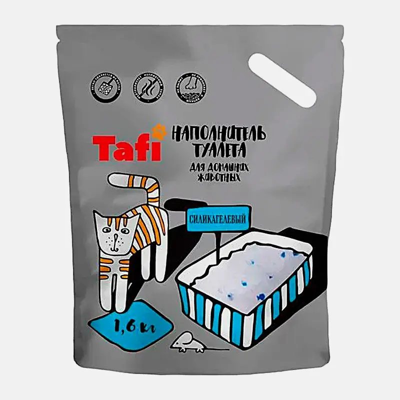 Наполнитель силикагелевый Tafi 3.8л