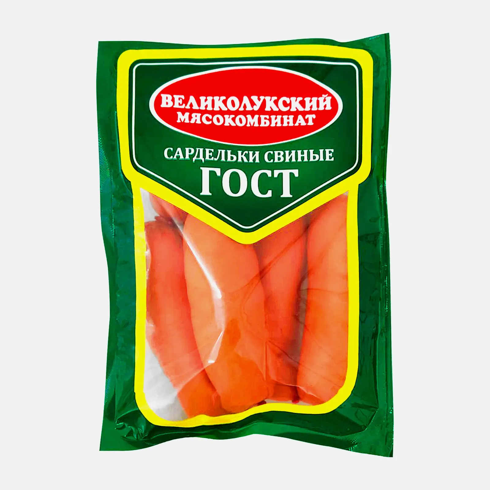 Сардельки Великолукский МК Свиные вареные 500г