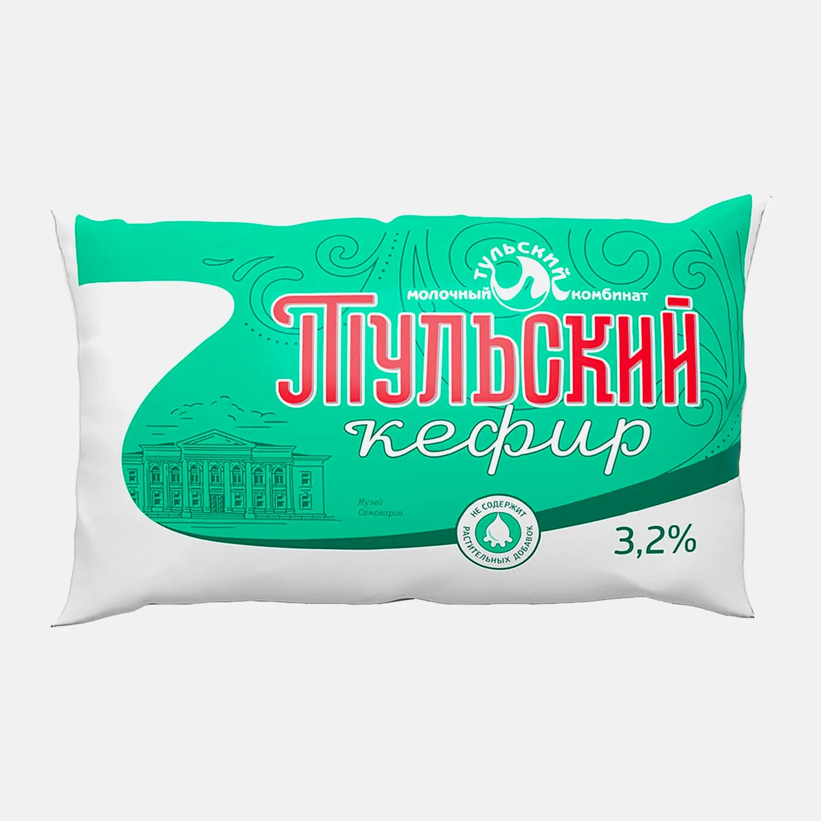 Изображение товара Кефир Тульский 3.2% 900г натуральный кисломолочный напиток