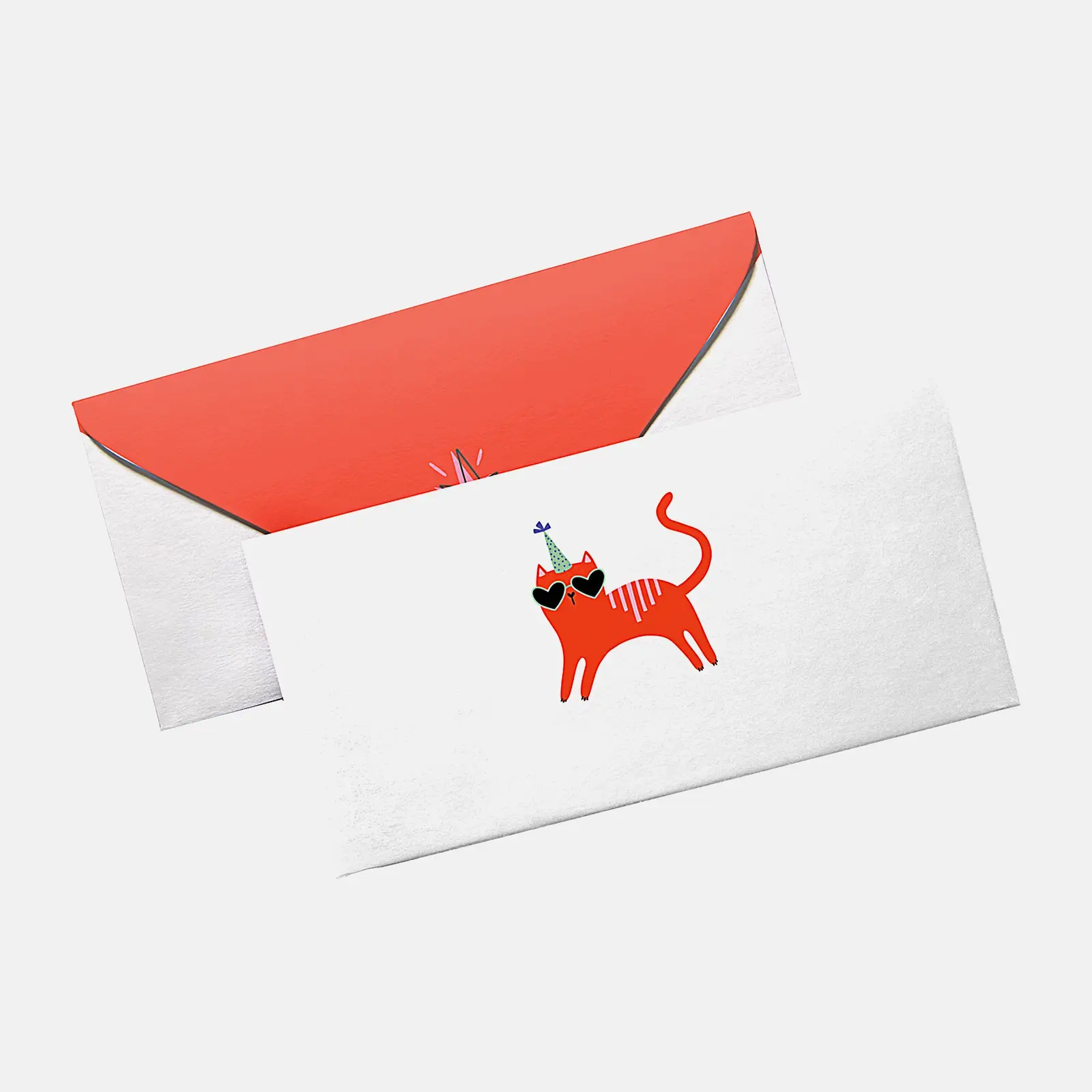 Изображение товара Конверт для денег с тиснением Art Happy пластиковый в ассортименте