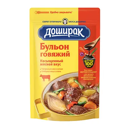 Изображение товара Бульон говяжий Доширак 90г