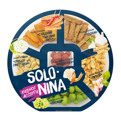 Изображение товара Пивное ассорти Solonina 170г