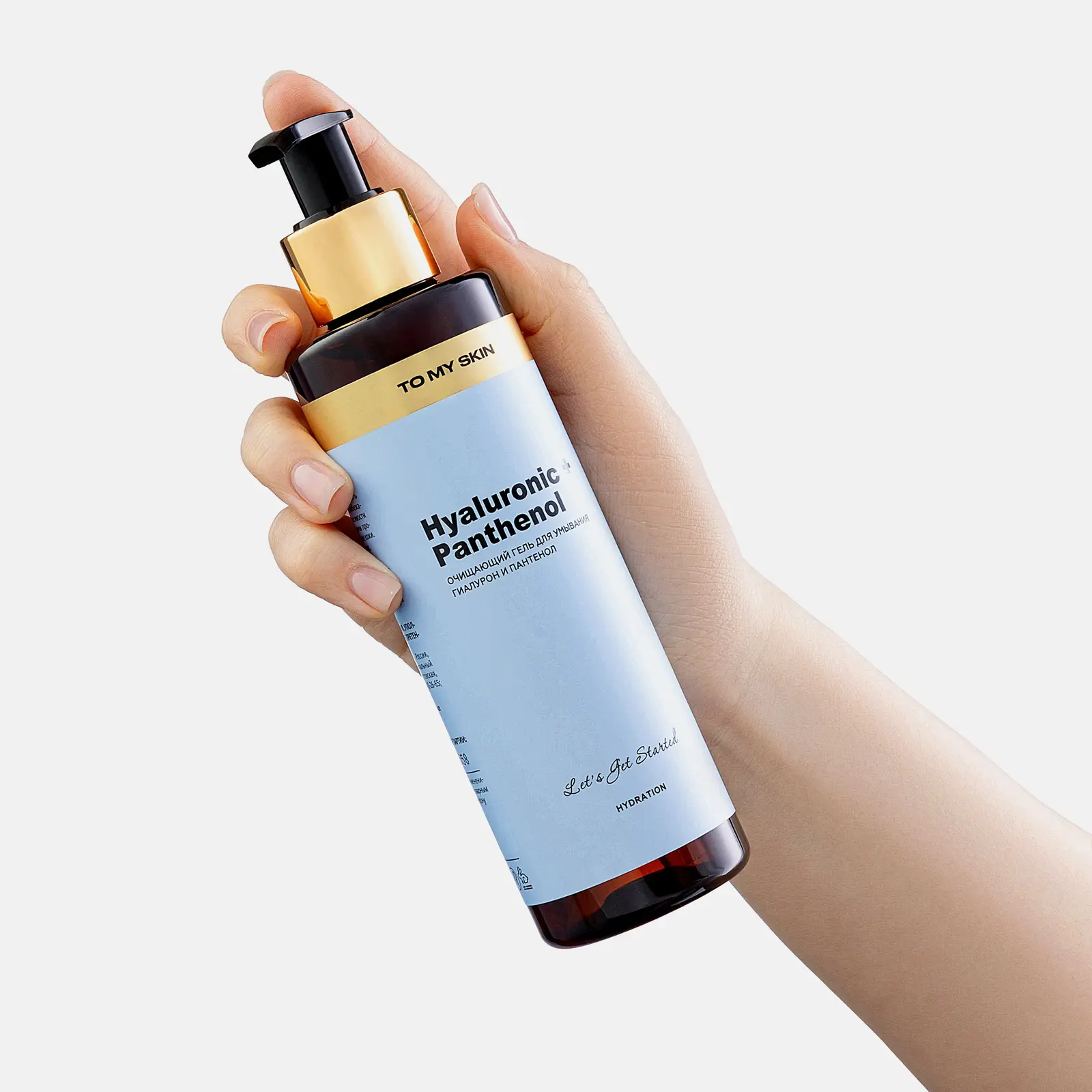 Гель для умывания To My Skin Hyaluronic & Panthenol 200мл - фото 2