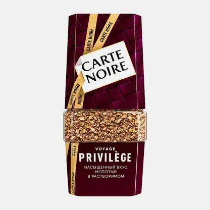 Растворимый кофе Привилеж Carte Noire 95г