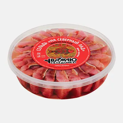 Сельдь на северный лад филе-кусок Уважаю Селёдочку! 300г