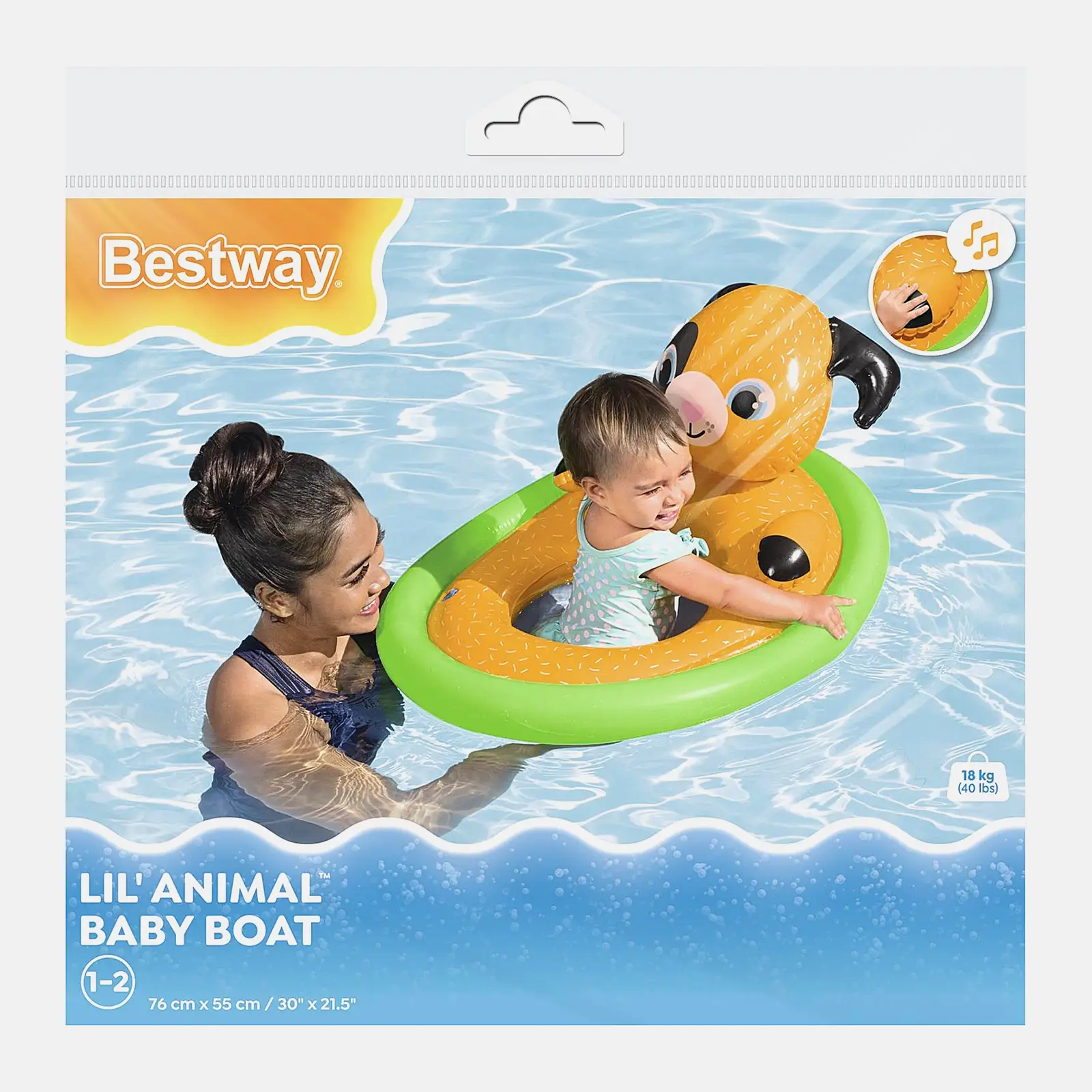 Надувной круг для плавания Зверюшки Bestway в ассортименте - фото 6