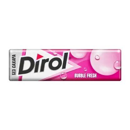 Изображение товара Жевательная резинка Dirol Мята и фрукты 13.6г
