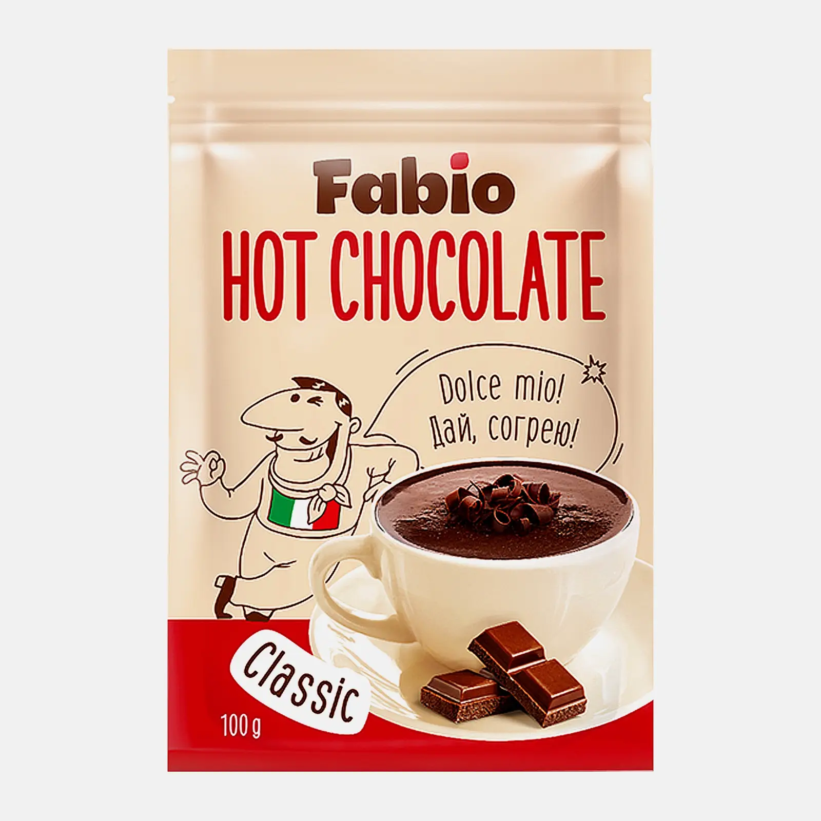 Горячий шоколад Fabio Classic 100г