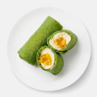 Блинчики с матчей и начинкой манго-маракуйя М Кухня 140г