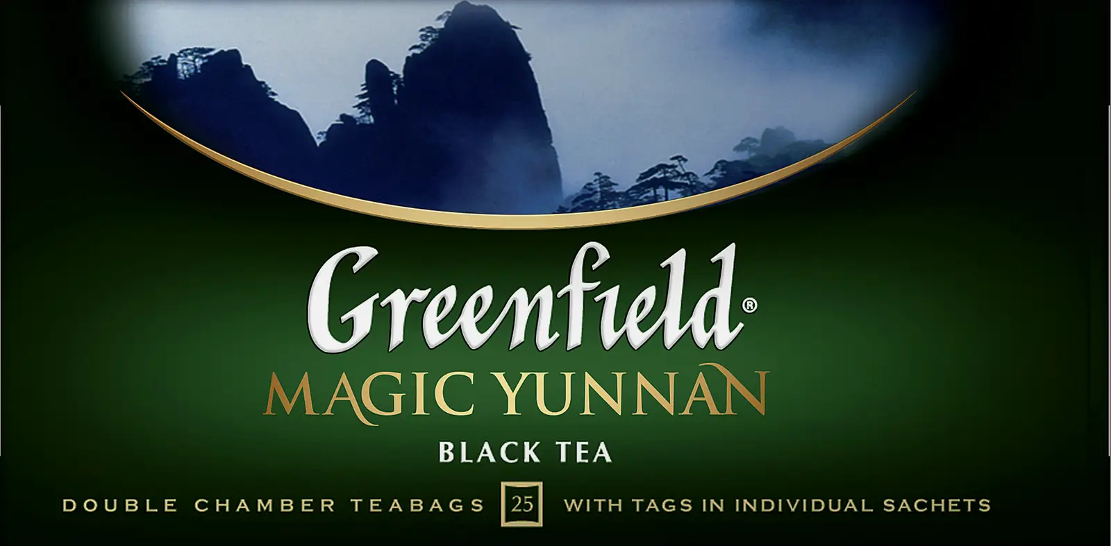 Чай черный Greenfield Magic Yunnan 25пак*50г
