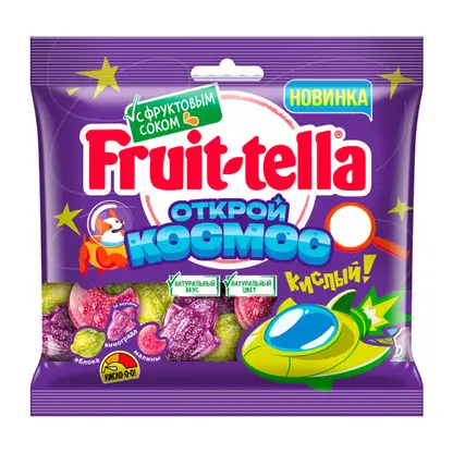 Изображение товара Мармелад жевательный Fruittella Открой космос 100г