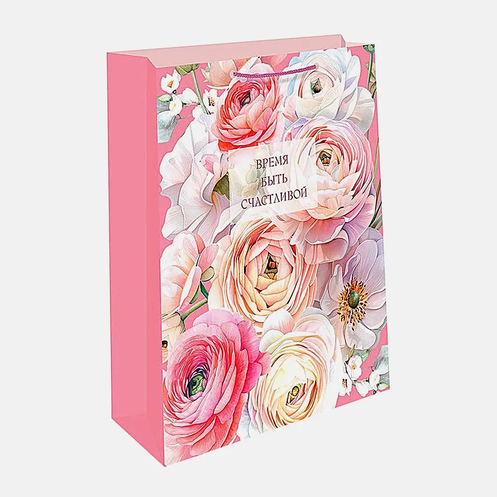 Подарочный пакет бумажный 33*42.5*10см