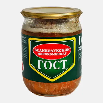 Свинина Великолукский МК тушеная 500г