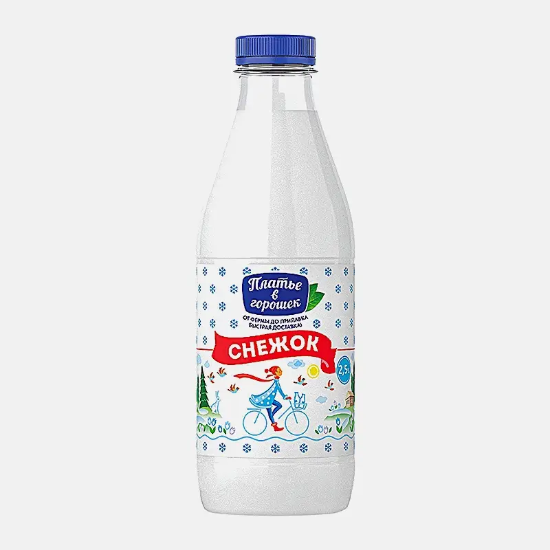 Снежок Платье в горошек 2.5% 900г