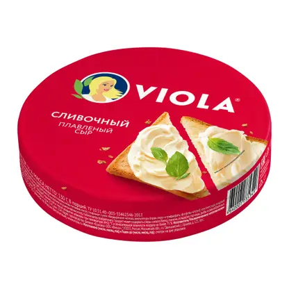 Изображение товара Сыр плавленый Viola Сливочный 45% 130г