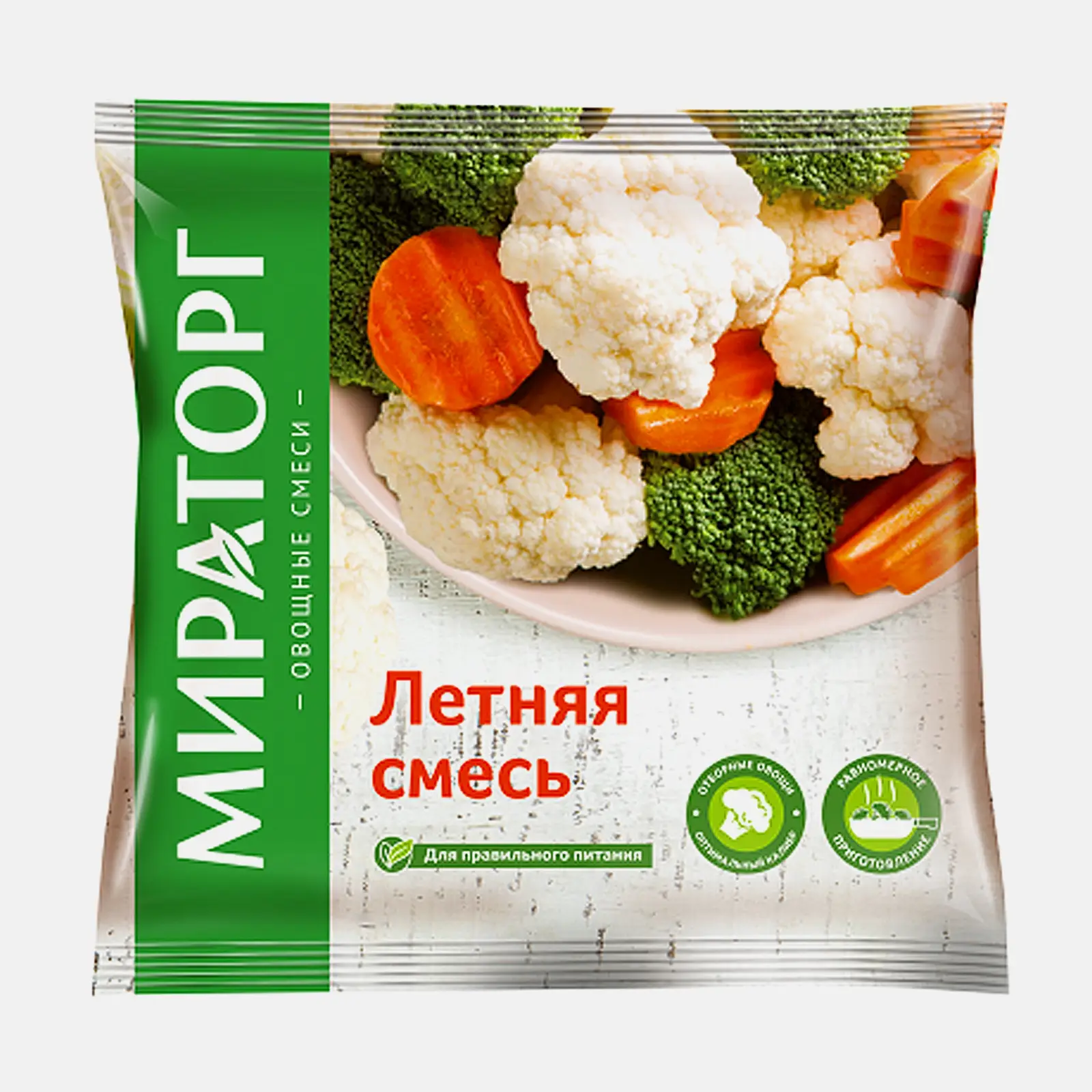 Летняя смесь Мираторг быстрозамороженная 400г
