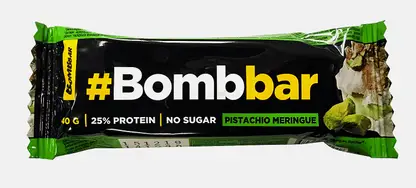 Батончик Bombbar Фисташковая меренга 40г