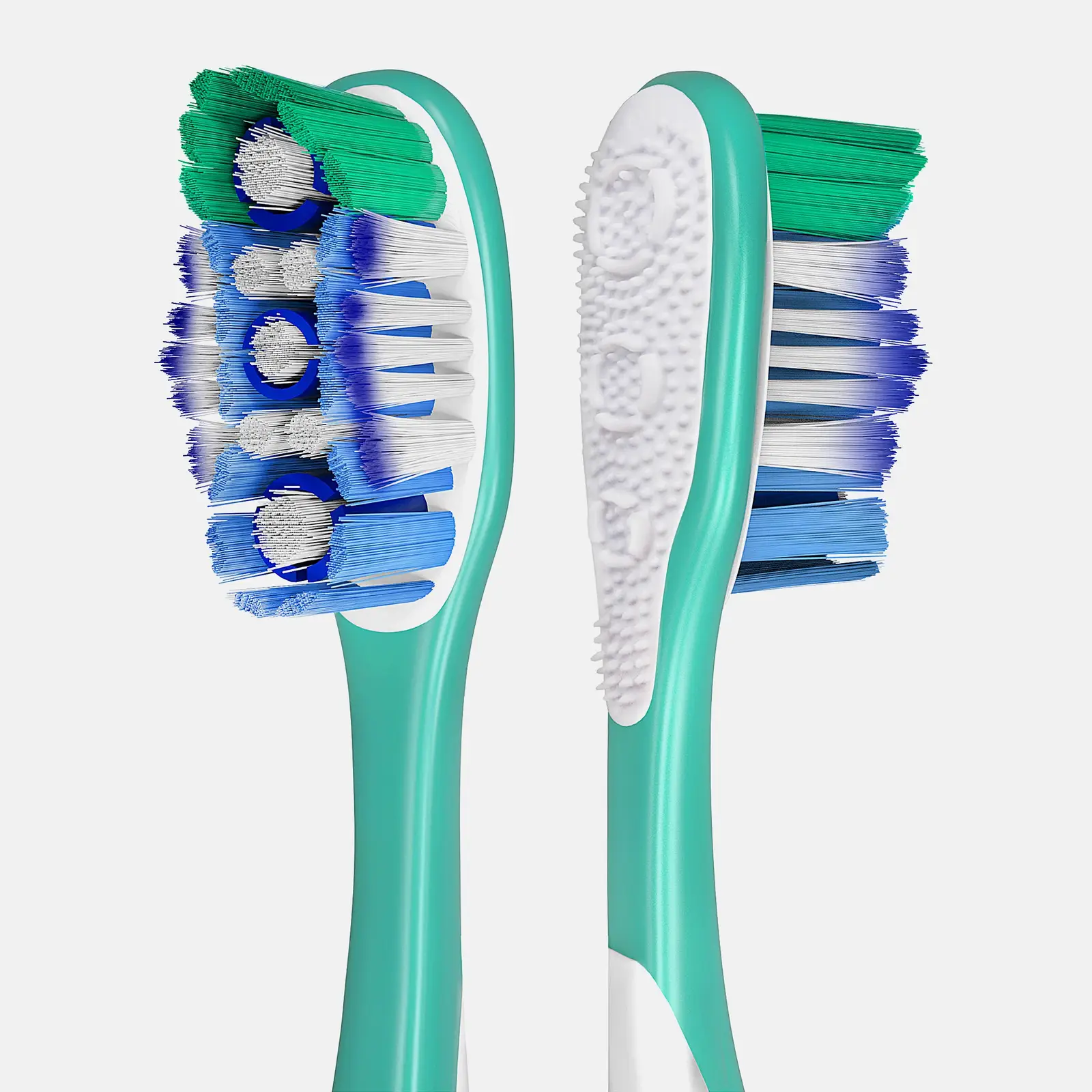Зубная щетка средняя жесткость 360 Colgate 2шт